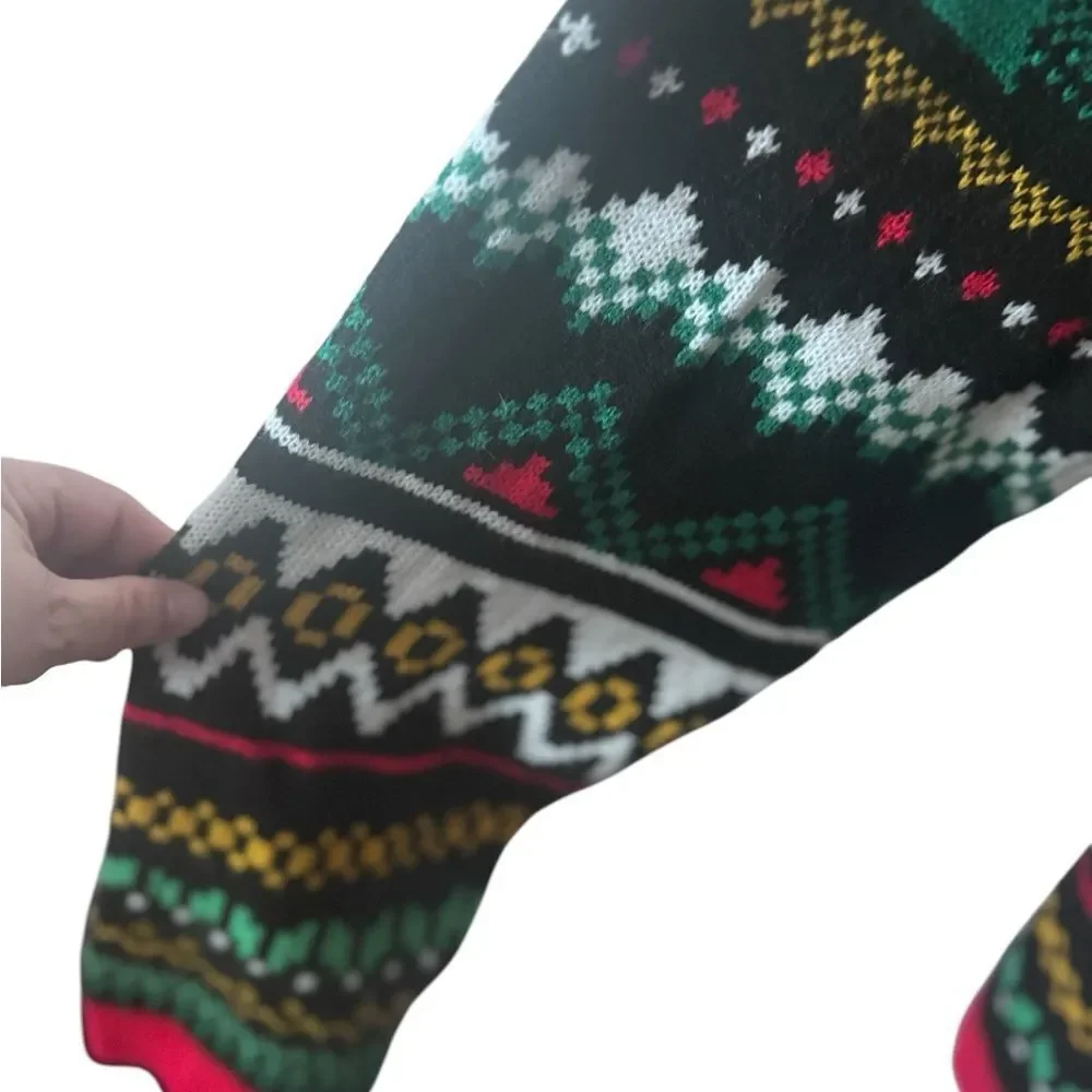 Holiday Time Christmas Santa Sweater Size 2XL